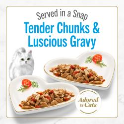 tender chunks & luscious gravy