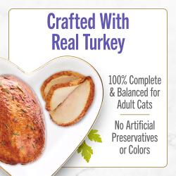 crafted with real turkey