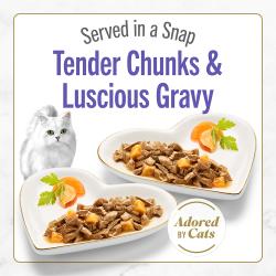 tender chucks and luscious gravy