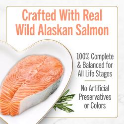 crafted with real wild Alaskan salmon