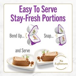 easy to serve stay-fresh portions