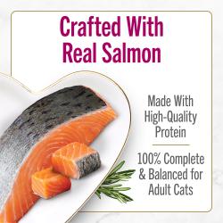 Crafted with real salmon