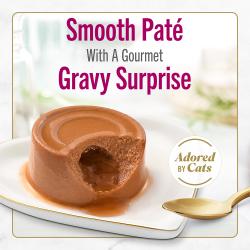 Paté suave con sorpresa de salsa gourmet