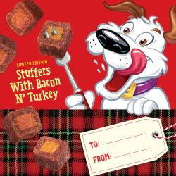 limited edition beggin' turkey stuffers with bacon n' turkey