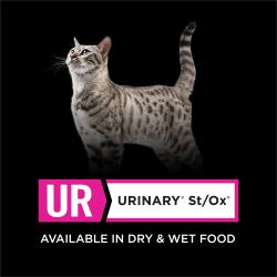 Pro Plan Veterinary Diets UR Urinary St/Ox cat food is available in wet and dry food formulas
