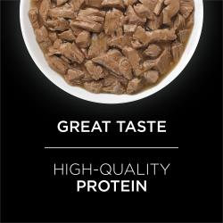 Pro Plan Veterinary Diets UR Urinary St/Ox cat food contains high quality protein for a great taste cats love
