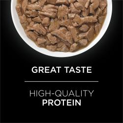 Pro Plan Veterinary Diets UR Urinary St/Ox cat food contains high quality protein for a great taste cats love