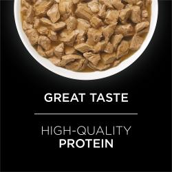 Pro Plan Veterinary Diets UR Urinary St/Ox cat food contains high quality protein for a great taste cats love