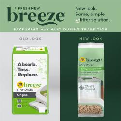 Nueva imagen para Tidy Cats Breeze Bright Lemongrass Scent Ion Pads Refill. El empaque puede variar durante la transición.