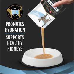 Pro Plan Veterinary Supplements Hydra Care cat supplement promotes hydration and supports healthy kidneys.