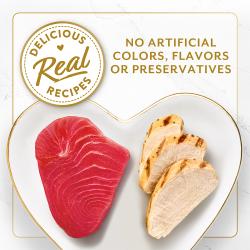 Fancy Feast Layered Delights Chicken Mousse Topped With Flaked Skipjack Tuna Lickable Cat Treat