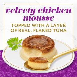 Fancy Feast Layered Delights Chicken Mousse Topped With Flaked Skipjack Tuna Lickable Cat Treat