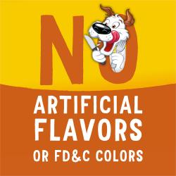 Beggin' Bacon-Wrapped Ribeye flavored dog treats are made with no artificial flavors or FD&C colors.