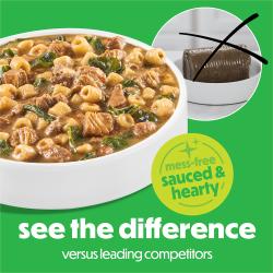 See the difference versus leading competitors. Mess-free tender and tasty.