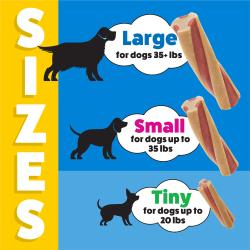 Large, Small, and Tiny Sizes