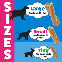 Large, Small, and Tiny Sizes