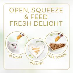 Fancy Feast Savory Purees With Chicken and Pumpkin Lickable Cat Treats