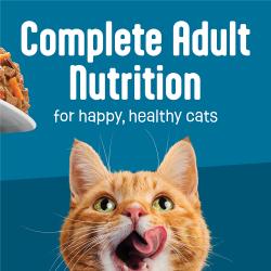 Friskies Fully Load’d alimento húmedo para gatos está elaborado con nutrición completa para adultos para gatos felices y saludables.