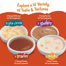 Los productos Friskies Lil' ofrecen una variedad de sabores y texturas que a los gatos les encantarán.