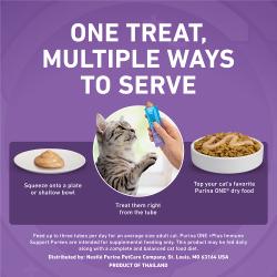 Purina ONE Plus Immune Support Purees With Real Tuna Lickable Cat Treats