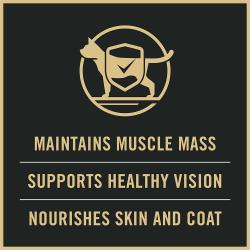 Pro Plan Adult Weight Management Chicken and Rice dry cat food maintains muscle supports vision and nourishes skin and coat.