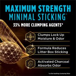 Tidy Cats Performance Plus Power Clump Unscented Multi Cat Litter has maximum strength and minimal sticking technology.