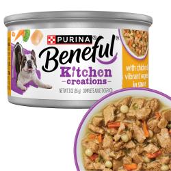 Benefull Kitchen Creations with Chicken and Vibrant Veggies in sauce.