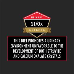 Pro Plan Veterinary Diets DM Dietetic Management dry cat food promotes an environment unfavorable to urinary stones.