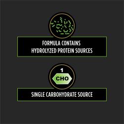 Pro Plan Veterinary Diets HA dog food formula contains a single hydrolyzed protein source and a single carbohydrate source.