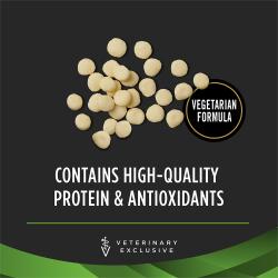 El alimento para perros vegetariano Pro Plan Veterinary Diets HA contiene proteína de alta calidad y antioxidantes.