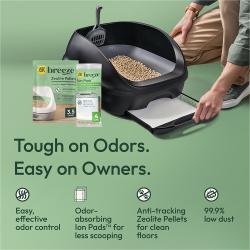 The Purina Tidy Cats Breeze Litter Box System is effective odor control that is easy-to-clean, low dust and anti-tracking.