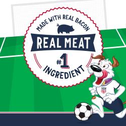 Made with real meat as the #1 ingredient.