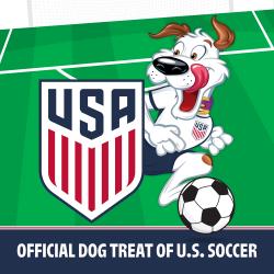 The Official Dog Treat of US Soccer.