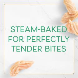 Steam-baked for perfectly tender bites.