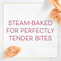 Steam-baked for perfectly tender bites.