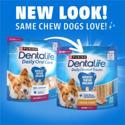 New look! Same chew dogs love!