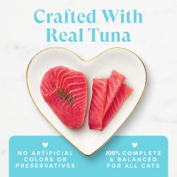 Crafted with real tuna.