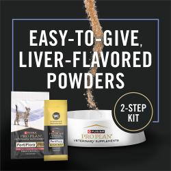 Easy to give liver flavored powders 2 step pro diarrhea response kit for cats