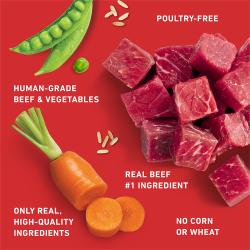 Purina ONE Fresh Entrees is poultry free human grade and made with only real high quality ingredients.