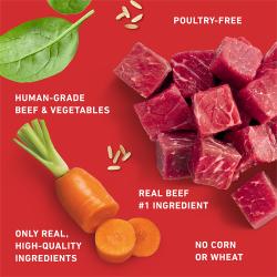 Purina ONE Fresh Entrees is poultry free human grade and made with only real high quality ingredients.