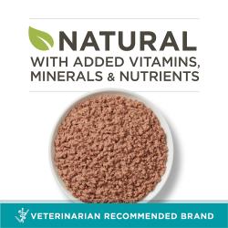 Purina ONE Grain Free Turkey Wet Cat Food is natural with added vitamins, minerals, and nutrients.