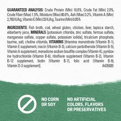 Apoyo del sistema inmunitario para gatos Beyond Mixers+, receta con ingredientes de bacalao de Alaska y jugo de baya de saúco