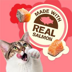 Made with real salmon