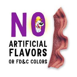sin saborizantes ni colorantes artificiales según la Ley Federal de Alimentos, Medicamentos y Cosméticos (Federal Food, Drug, and Cosmetic Act, FD&C)