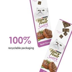 100% recyclable packaging