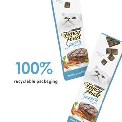 100% recyclable packaging
