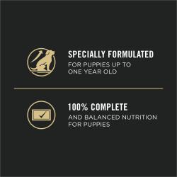 especialmente formulado para cachorros de hasta un año de edad, ofrece una nutrición 100 % completa y equilibrada