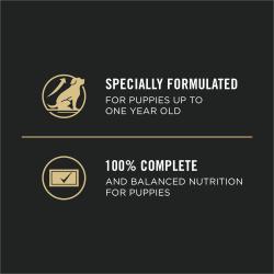 especialmente formulado para cachorros de hasta un año de edad, ofrece una nutrición 100 % completa y equilibrada