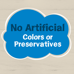 No artificial colors or preservatives