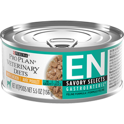 Purina Pro Plan Veterinary Diets EN Gastroenteric Savory Selects in Sauce Feline Formula with Chicken (Canned)